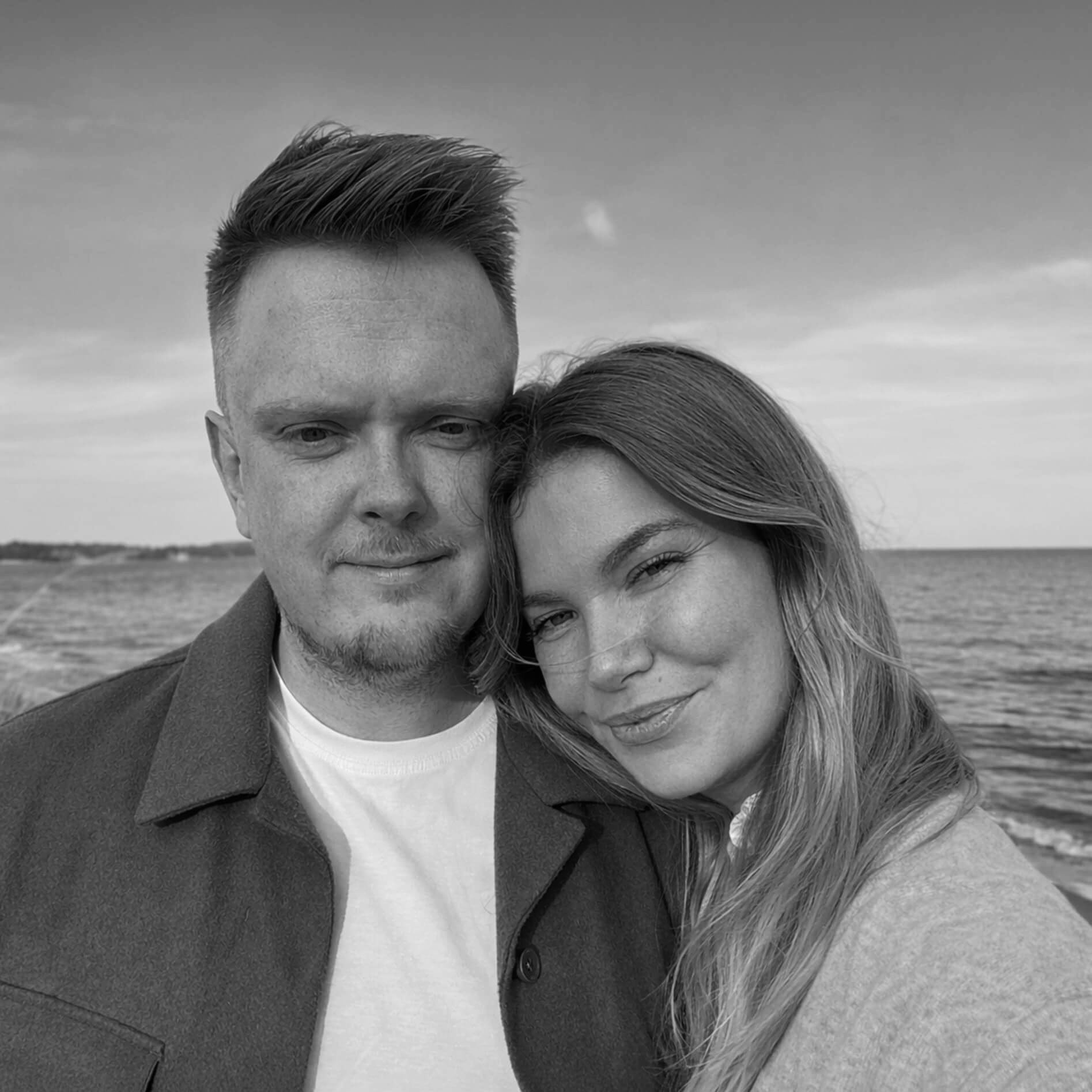 Søren og Thea bag Lemore.