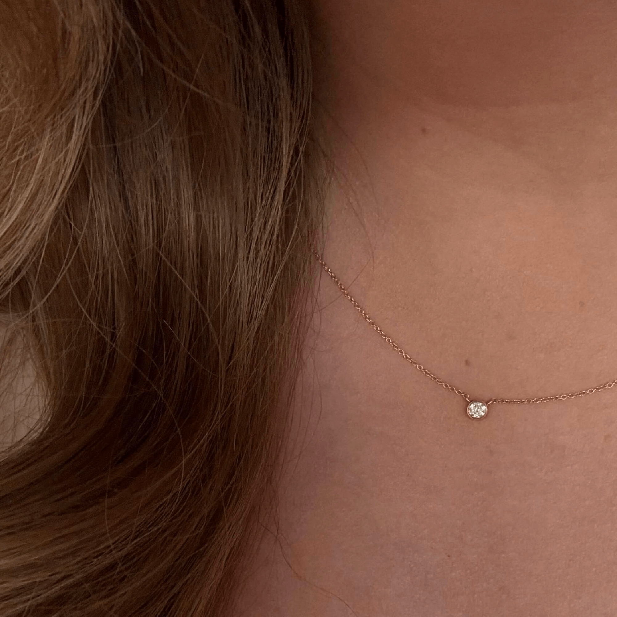 Closeup på model af Eclipse Solitaire 