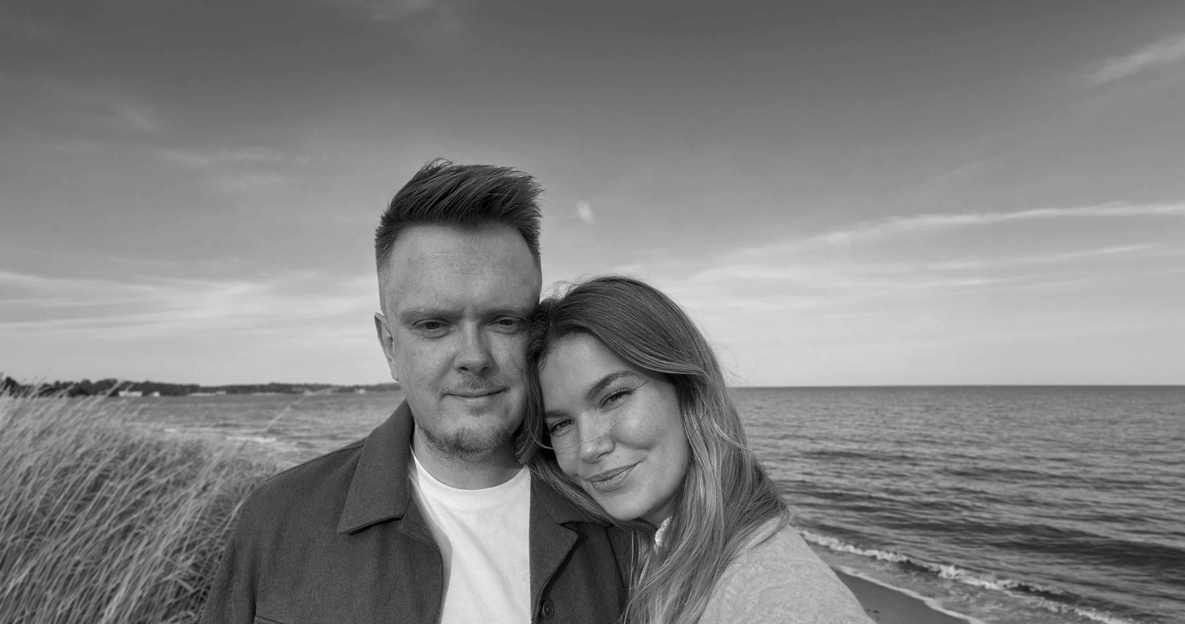 Søren og Thea bag Lemore.